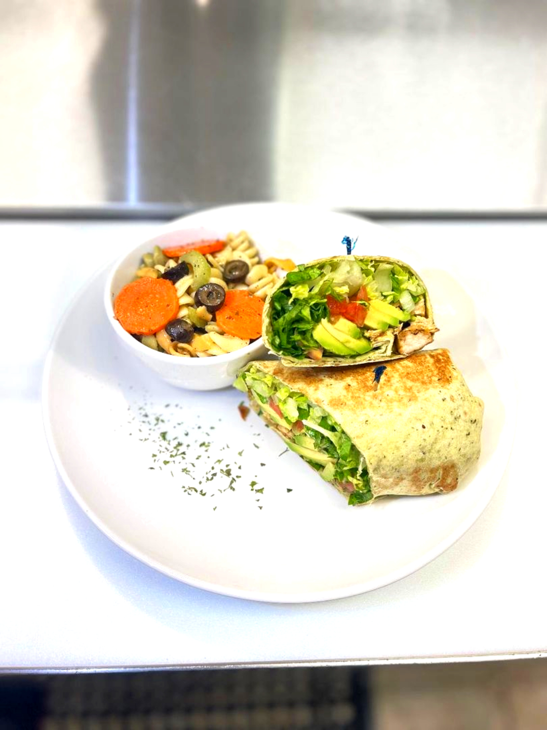 Avocado Chicken Wrap